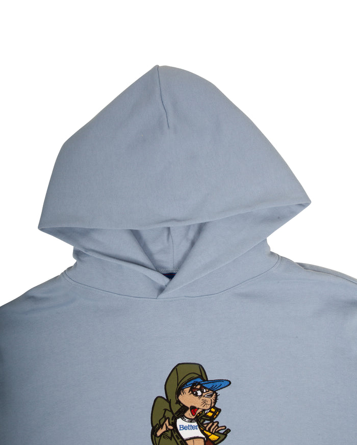 X BETTER Mammoth Marty Hoody Blue - Starcowparis