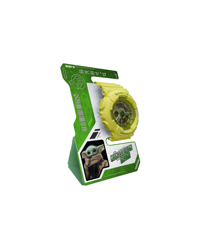 x STAR WARS Baby-G The Mandalorian Green