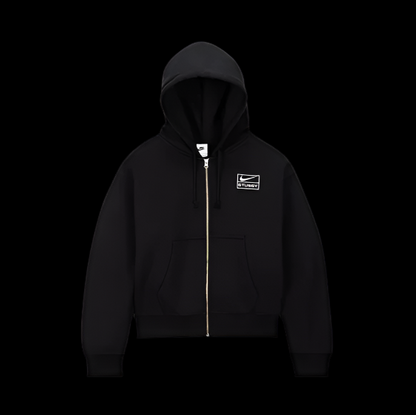 Nike X Stussy Zip Up Black