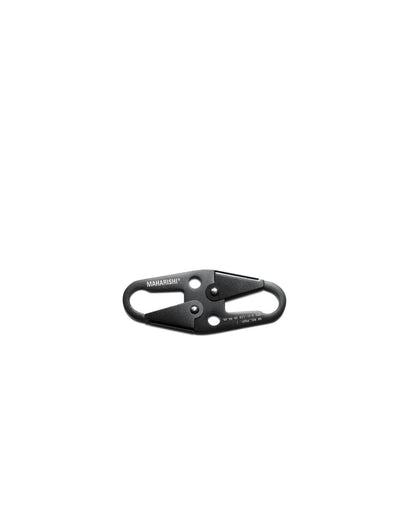 Maharishi-XL Key Clip Stainless Steel Black-Starcowparis