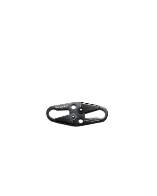 Maharishi-XL Key Clip Stainless Steel Black-Starcowparis