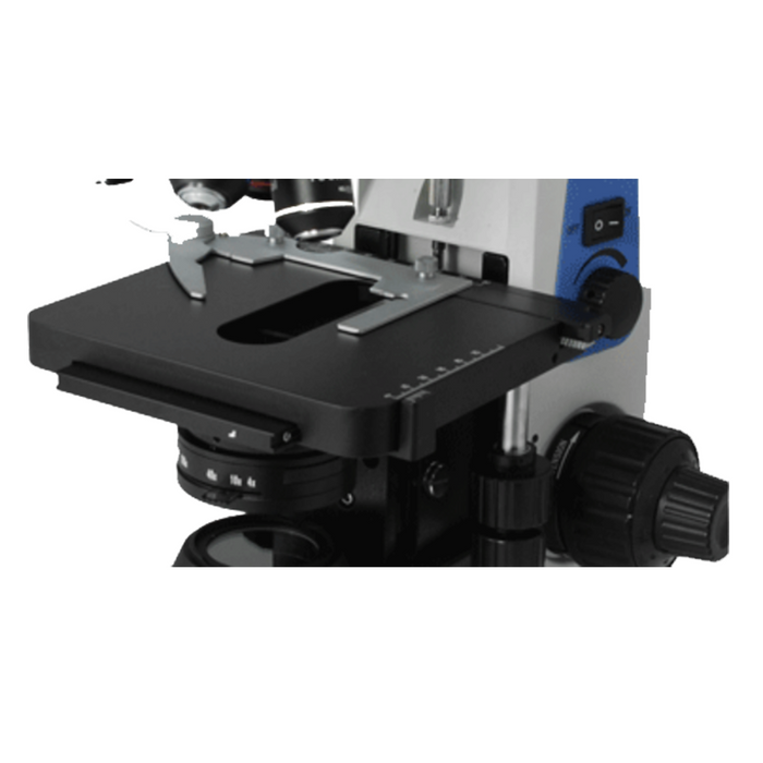 XY Mechanical Stage, SKU BM05070201-0003, three quarter front view
