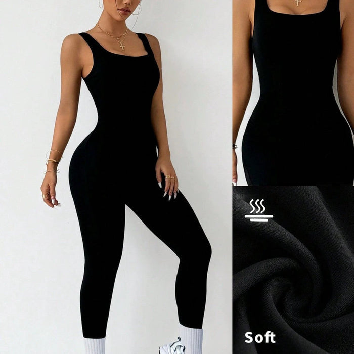 Yoga/Fitness One-piece Jumpsuit