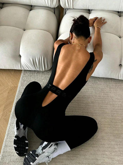 Yoga/Fitness One-piece Jumpsuit