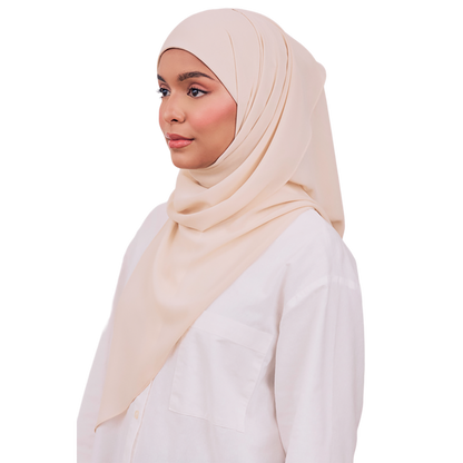 UMMA Zaria Semi Instant Crepe Chiffon Scarf | Isetan KL Online Store