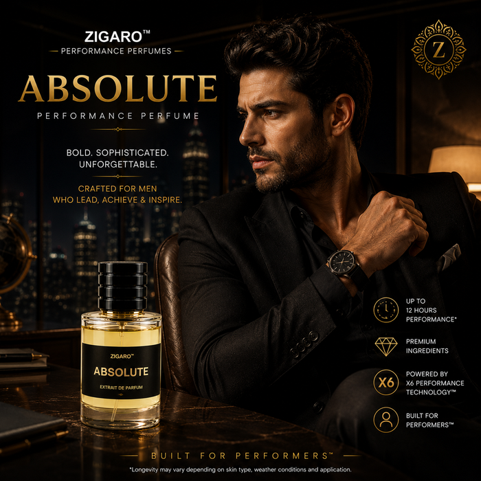 Zigaro™ Absolute – Performance Perfume for Men
