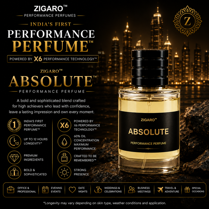 Zigaro™ Absolute – Performance Perfume for Men