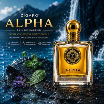 ZIGARO™ ALPHA EDP — Inspired From Davidoff Cool Water