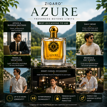 ZIGARO™ AZURE EDP — Inspired From Creed Green Irish