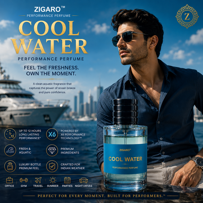 Zigaro™ Cool Water Performance Perfume™ for Men