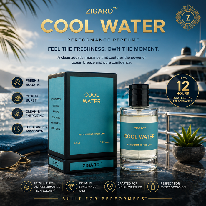 Zigaro™ Cool Water Performance Perfume™ for Men