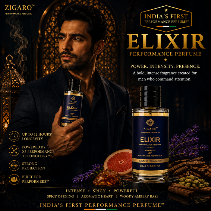 Zigaro™ ELIXIR Performance Perfume
