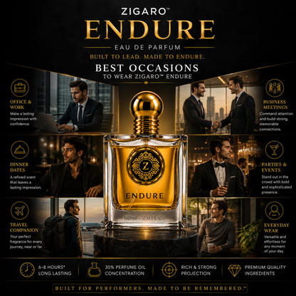 ZIGARO™ ENDURE EDP — Inspired From Hugo Boss
