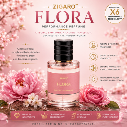 Zigaro™ Flora Performance Perfume for Women