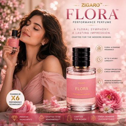 Zigaro™ Flora Performance Perfume for Women