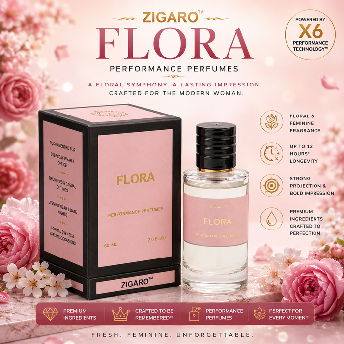 Zigaro™ Flora Performance Perfume for Women