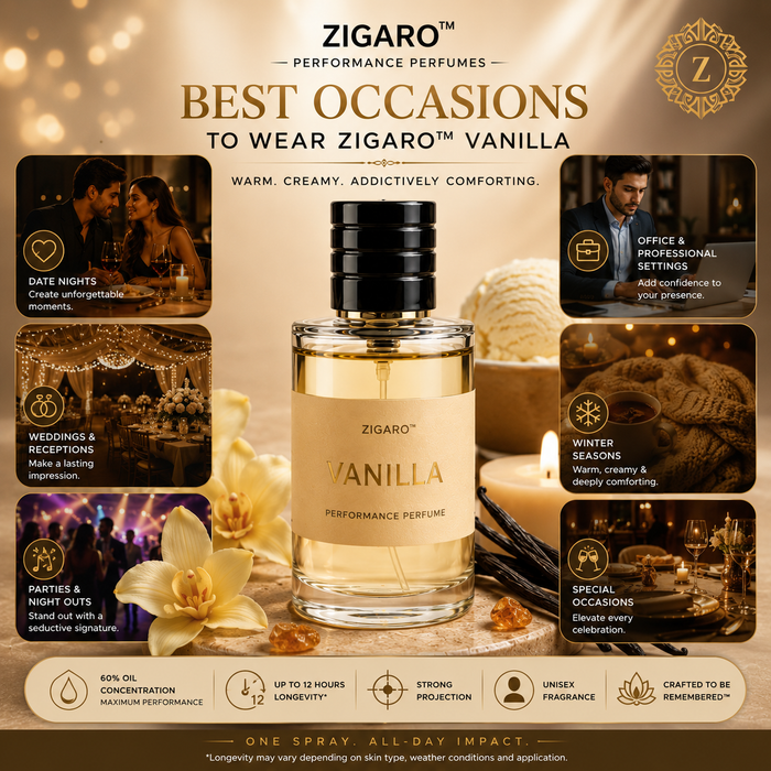 Zigaro Vanilla Sex™ Performance Perfume for Men & Women