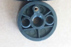 Zoom Knob Connector, SKU SZ05031121-0002, three quarter front view